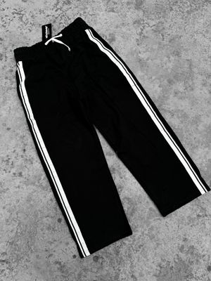 Stripe (Black) Oversized Low-Cut Baggy_img_1