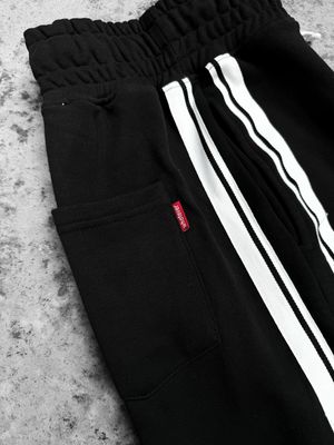 Stripe (Black) Oversized Low-Cut Baggy_img_4