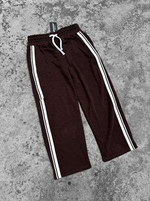 Stripe (Coffe) Oversized Low-Cut Baggy_img_2