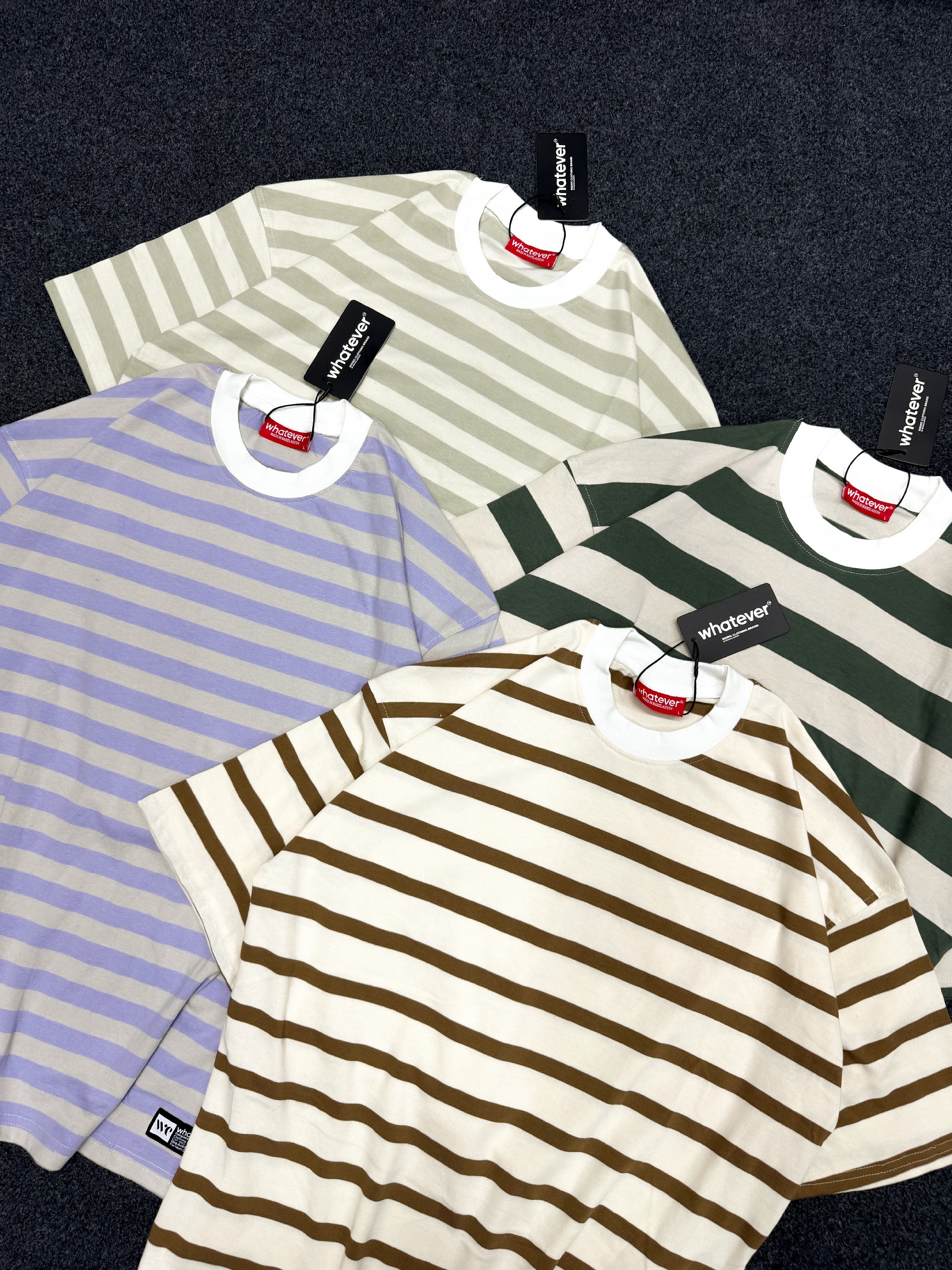 University Stripe (Olive White)_img_3