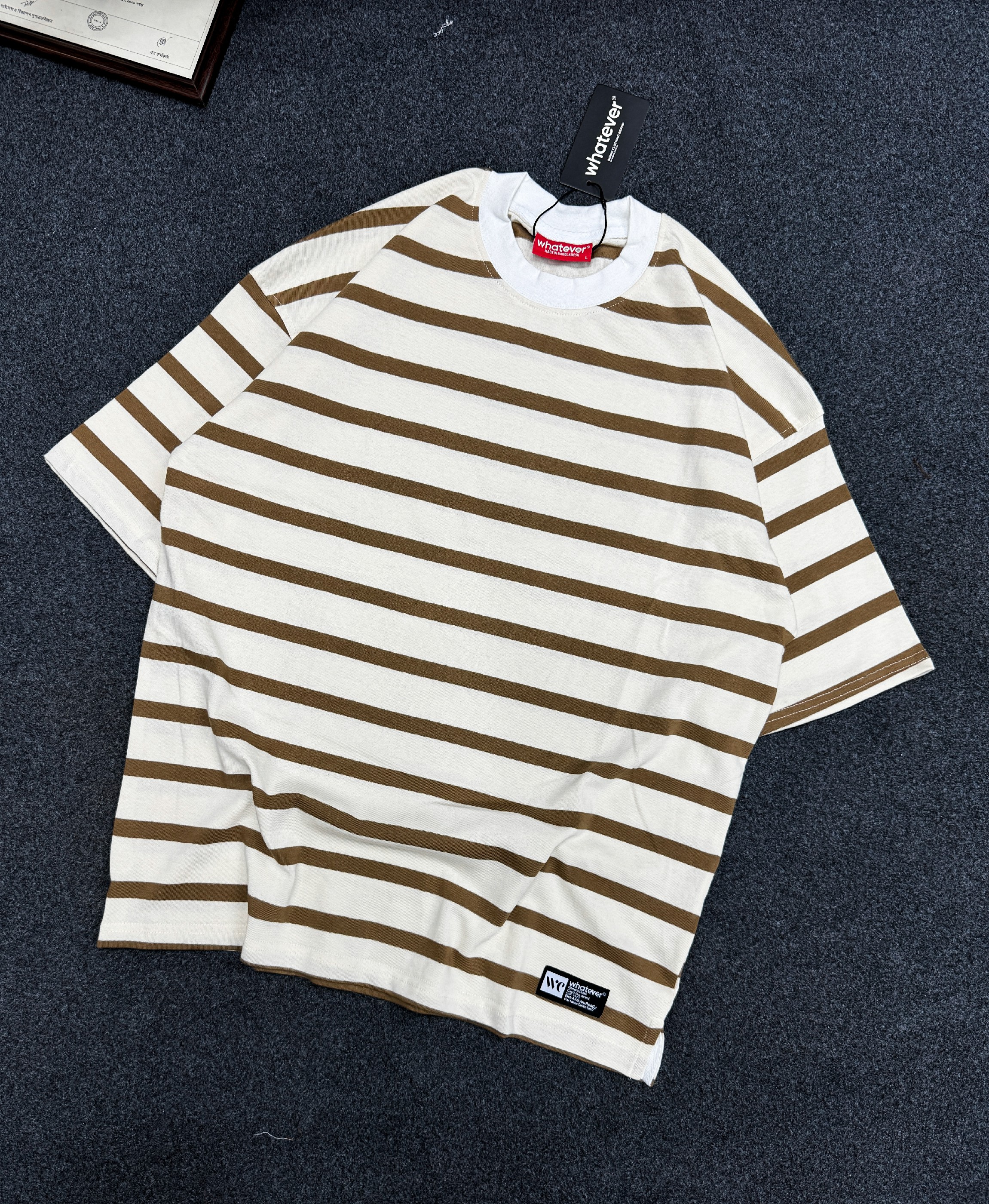 University Stripe (Orange Off-White)_img_4