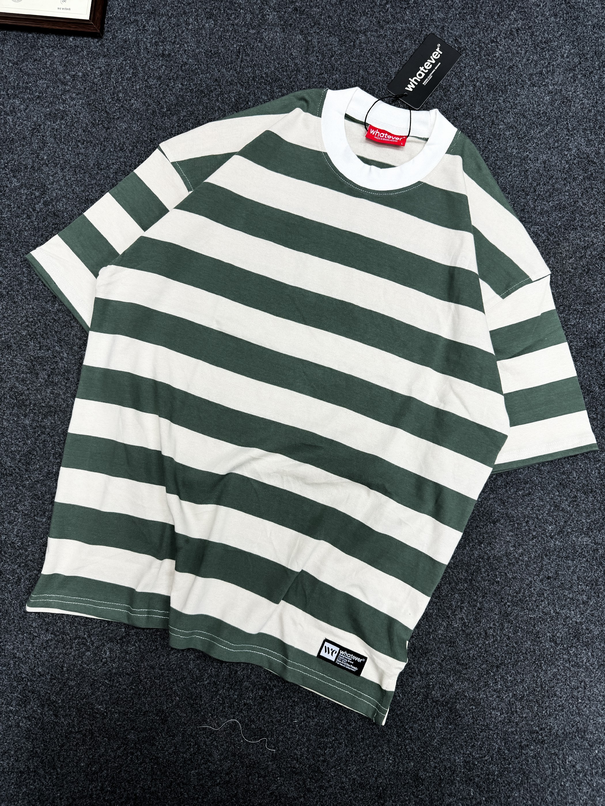 University Stripe (Green White)_img_4