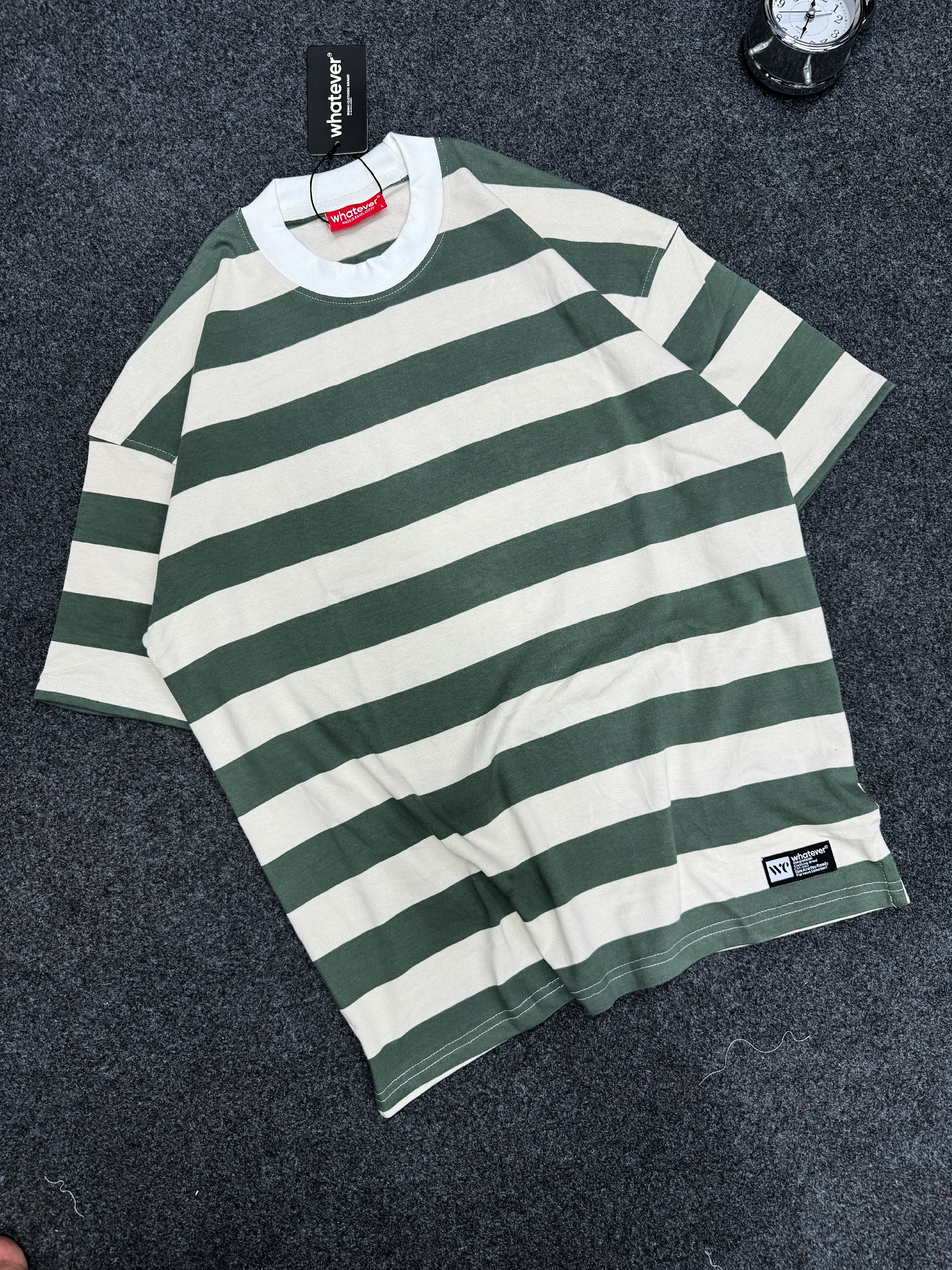 University Stripe (Green White)_img_0