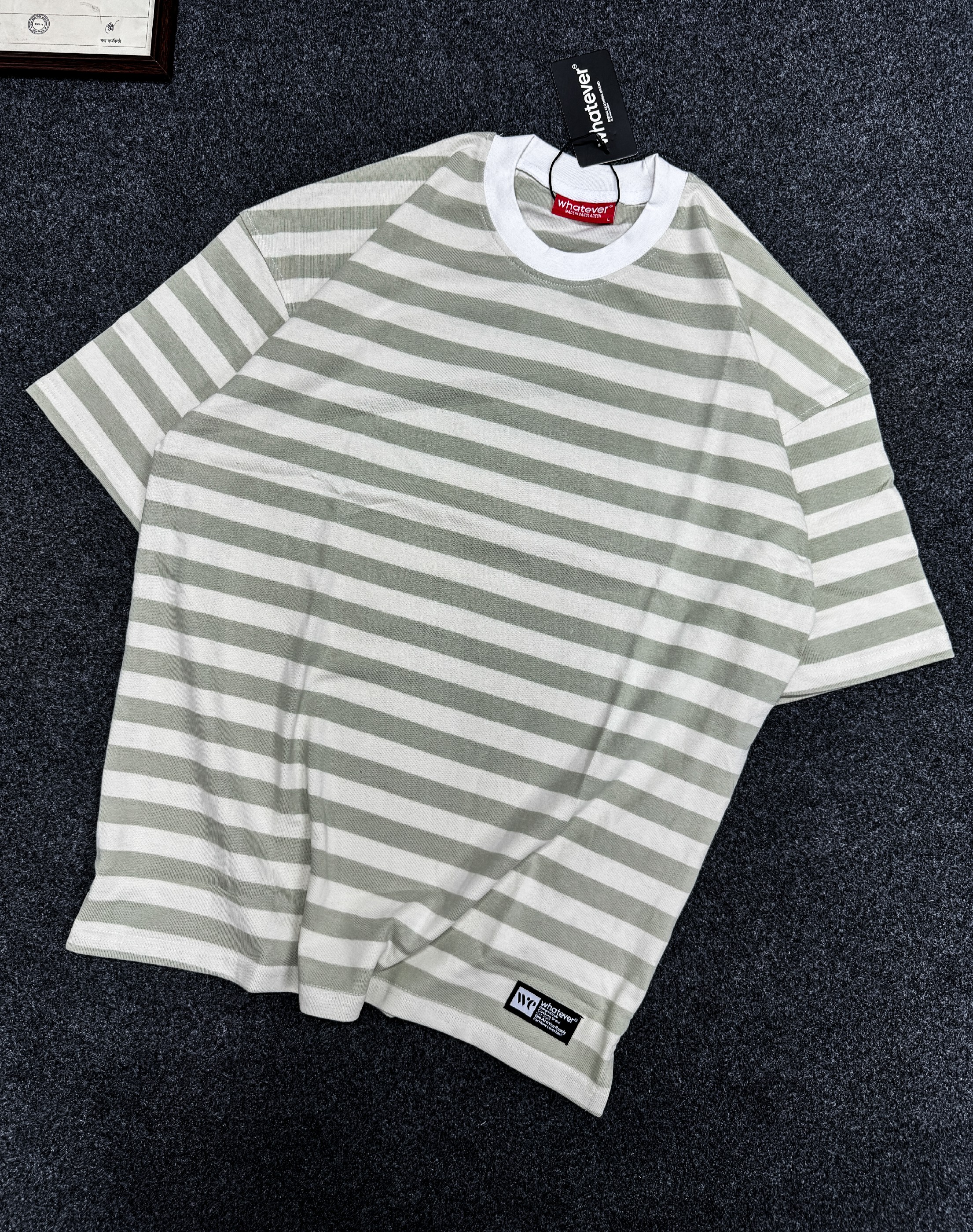 University Stripe (Olive White)_img_2