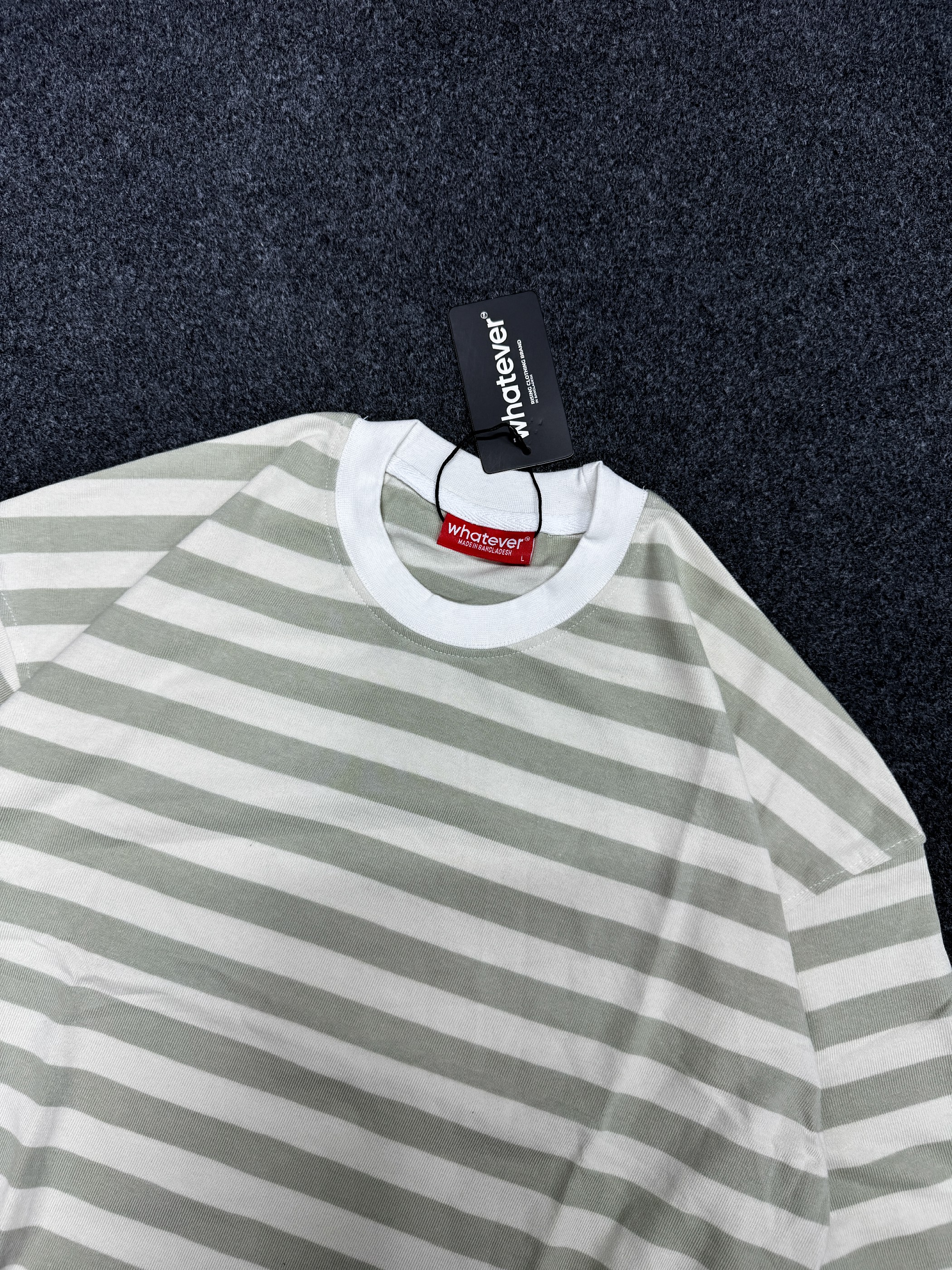 University Stripe (Olive White)_img_1