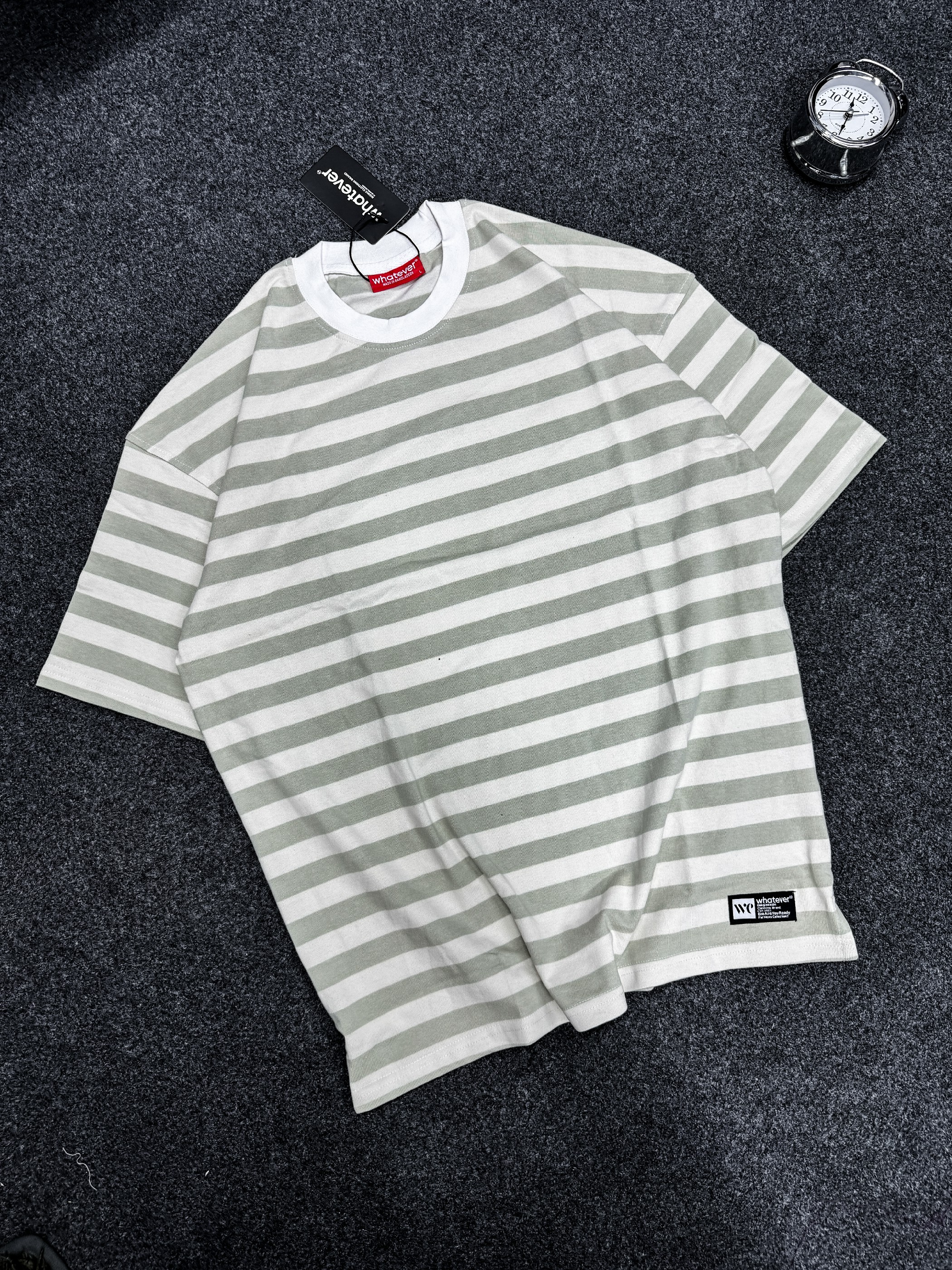 University Stripe (Olive White)_img_0