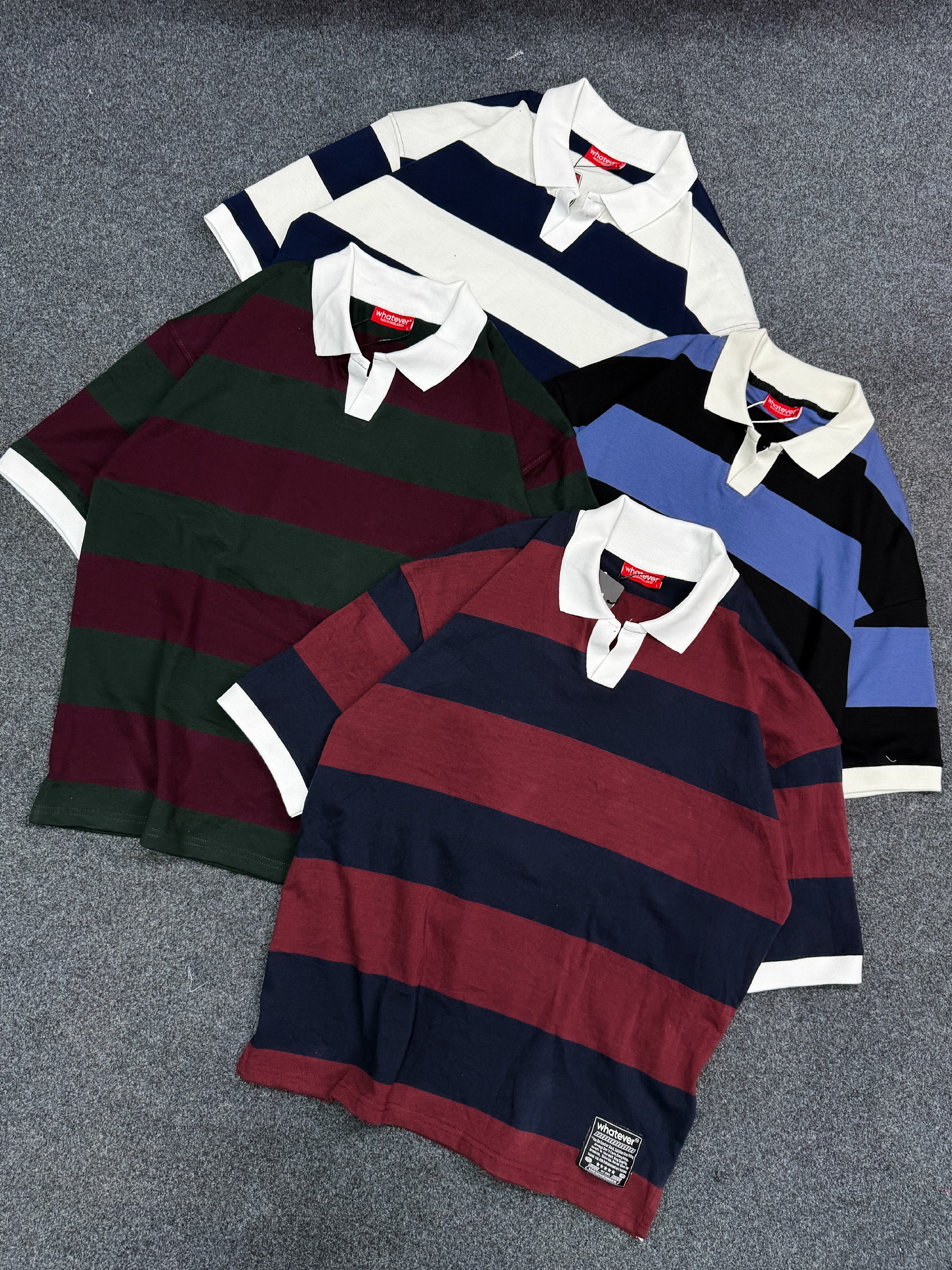 Stripe POLO (Blue Marron)_img_3