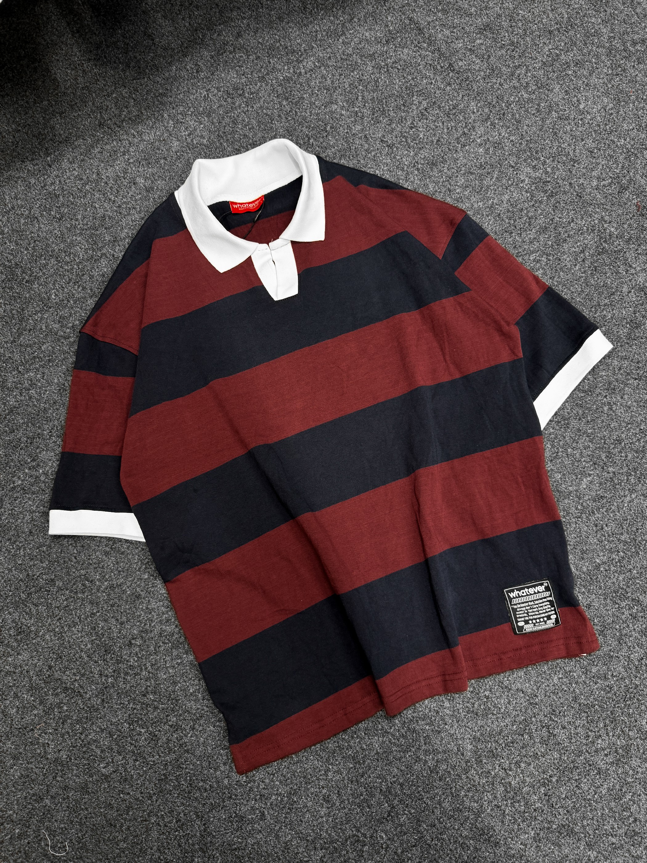 Stripe POLO (Blue Marron)