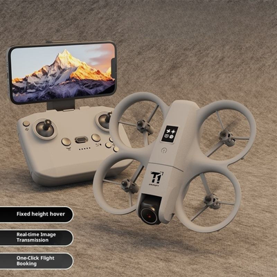 T1 Aircraft Mini Drone with Camera | LED Ring Design Quadcopter (14+)_img_1