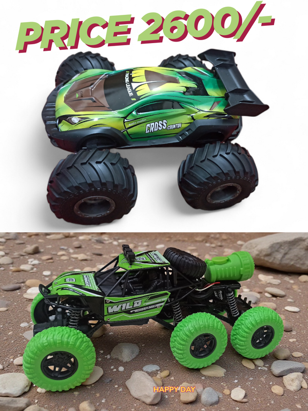🔥 High Speed Cross Country RC Monster Car – Big Wheel Off Road Racing Car