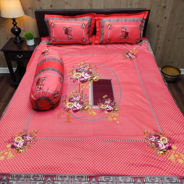 প্যানেল কটন বেডশীট - Image 1