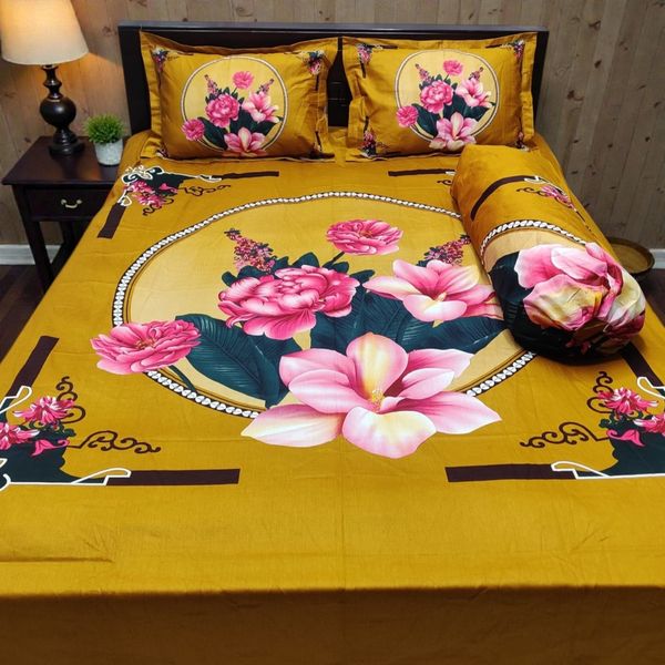 প্যানেল কটন বেডশীট - Image 1