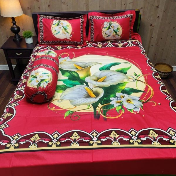 প্যানেল কটন বেডশীট - Image 1