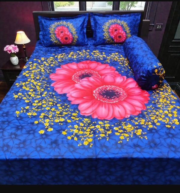 প্যানেল কটন বেডশীট - Image 1