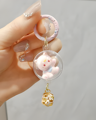 Lucky Bell Kitty Keychains_img_4