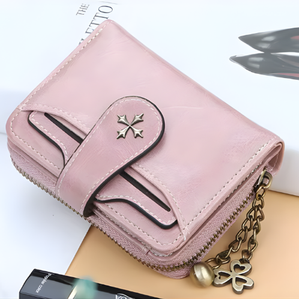Clover Charm Mini Wallet