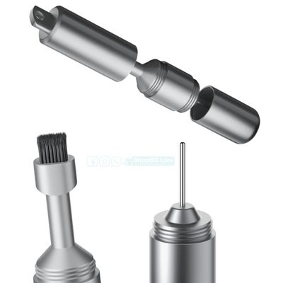 Mobile Phone SIM Card Ejector Tool Earphone Cleaning Pen High End Portable Keychain for Bluetooth Earphones and Earpiece Compartments_img_2