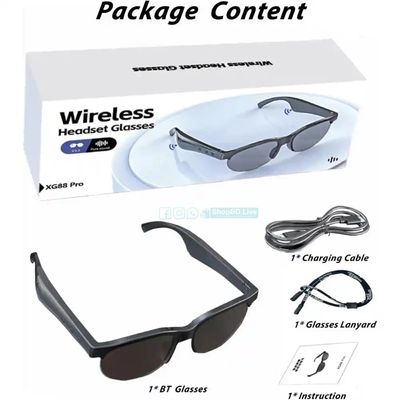 XG88 Pro Bluetooth Smart Sunglasses – Wireless Audio Glasses with Built-in Speakers | UV400 Polarized | Hands-Free Calling | Price in BD_img_1