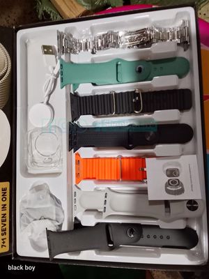 Max125 Series 11 7-in-1 Smart Watch with Bluetooth Calling & 7 Straps for Men | Price in BD_img_1