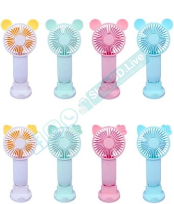 Diandi Mini Portable Fan SQ-2165 with Light  USB Rechargeable | Price in BD_img_2