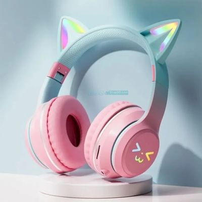 PM-35 Cat RGB Bluetooth Headphone | Wireless Gaming Headset with Cat Ears | Price in BD_img_3