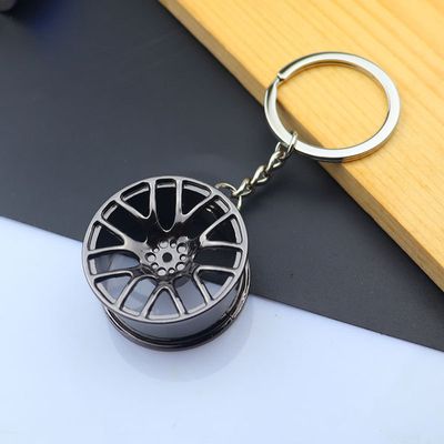 Functionable Keychain Metal Key Ring - Traffic Brake Rotor Turbo Turbine Shock Absorption Wheel Ancient Wrench Gear | Unique Gift for Bike Car Lovers | Price in BD_img_11