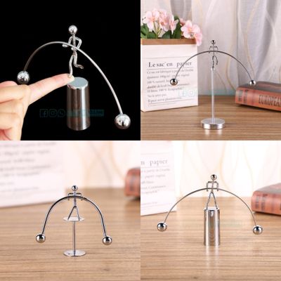 Creative Balance Pendulum Iron Man Learning Decompression Ornaments for Students Male and Female Friends Birthday Christmas Gifts_img_0