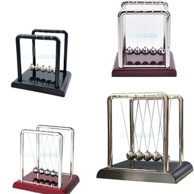 Newton's Cradle Billiard Balance Ball Bumper Ball Wholesale Metal Crafts Gifts Creative Decorative Ornaments Home Plastic Newton's Cradle_img_0