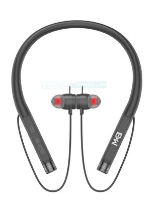 MKB V05 Pro Magnetic ENC Wireless Neckband with 45H Battery & TF Card | Price in BD_img_1