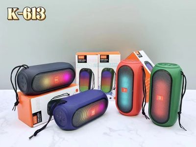 K-613 Portable Mini System Outdoor Indoor Subwoofer Portable Outdoor Wireless Speaker Blue Tooth Rgb Light Soundbox_img_1