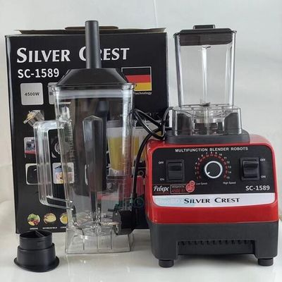 Silver Crest Multi Functional 2 in 1 Blender 2 Liter - SC 1589 Breaking Machine Ice Fruit Juice Mixer 5500w 7625 motor_img_1