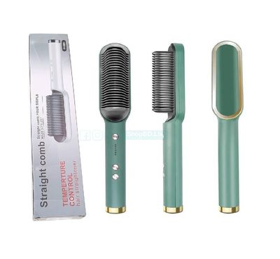 2 in 1 Professional Hair Straightener Comb | Fast Heating PTC Electric Styling Brush | Beard & Hair Straightening Comb Price in BD_img_4