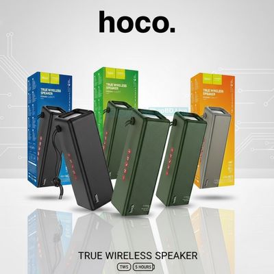 Hoco HC3 Bounce Wireless Speaker – Dual 52mm Drivers, 2400mAh Battery, Bluetooth | Price in BD_img_0