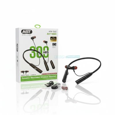 AST N300 Neckband Wireless Headset – Dual Battery & Magnetic Control | Price in BD_img_0