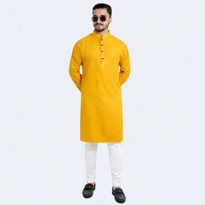 প্রিমিয়াম চাইনা মাইক্রো স্টিচ পাঞ্জাবি + ফ্রি আতর গিফট🎁_img_9