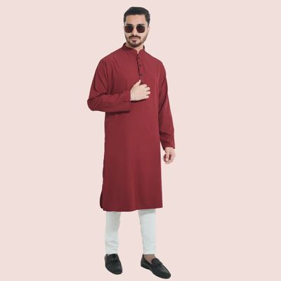 প্রিমিয়াম চাইনা মাইক্রো স্টিচ পাঞ্জাবি + ফ্রি আতর গিফট🎁_img_10