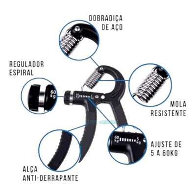 Adjustable Hand Grip Strengthener with Counter – 5kg to 60kg Power Exercise Gripper for Wrist, Forearm & Finger Training_img_3