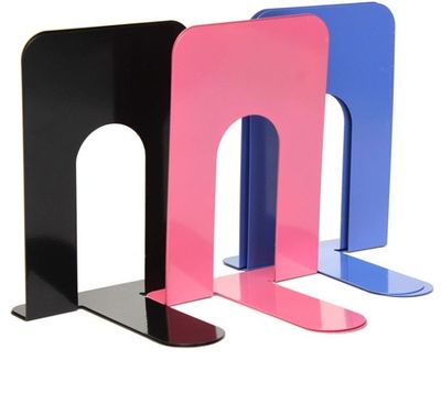 Library Office L-Shaped Bookend Metal Bookend Desktop File Organization and Storage Government Purchase Economical Bookend_img_10