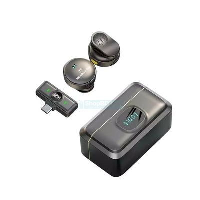 SX21 Wireless Lavalier Microphone – 2.4G Noise Reduction | Type-C / 8 Pin | Plug & Play Vlogging Mic | Price in BD_img_3