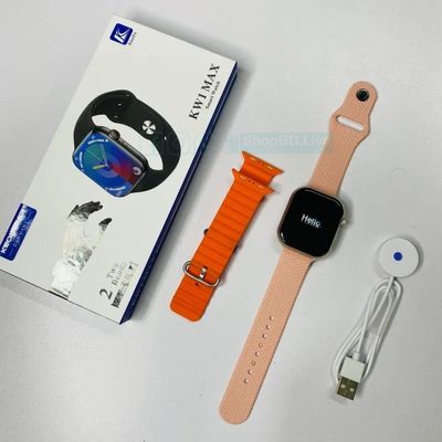KW1 Max Smart Watch – 2.12" Full HD Display | Bluetooth Calling | Health Monitor | Sports Tracking | Wireless Charging_img_1
