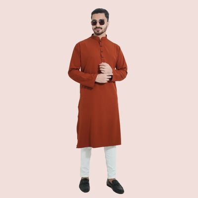 প্রিমিয়াম চাইনা মাইক্রো স্টিচ পাঞ্জাবি + ফ্রি আতর গিফট🎁_img_5