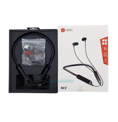 UiiSii N13 Neckband Bluetooth Earphone - 20H Playtime, V5.3, Low Latency | Price in BD_img_0