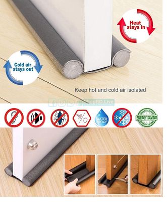 Door Bottom Sealing Strip – Gap Dust Stopper | Draft Blocker | AC Air & Insect Protector | Wind & Noise Proof_img_0