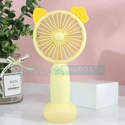 Diandi Mini Portable Fan SQ-2165 with Light  USB Rechargeable | Price in BD_img_3