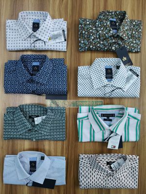 Men’s Full Sleeve Slim Fit Cotton Shirt – 100+ Colors Collection S,M,L,XL | Price in BD_img_5