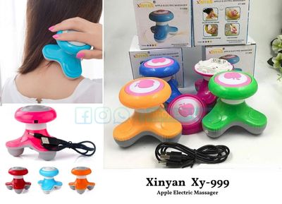 XINYAN Apple Electric Massager Vibration Multicolor Mini Handheld Vibrating Body Massagers & Slimming XY-999_img_0