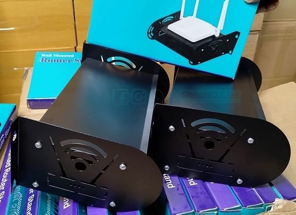 Wifi Router Stand (100% Metal) Laser Cutting Router Stand