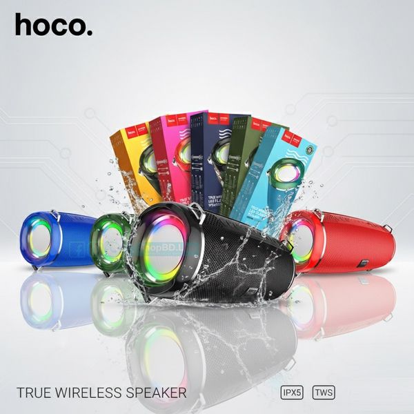 Hoco HC2 True Wireless Waterproof Bluetooth Speaker – 2400mAh Battery | Price in BD