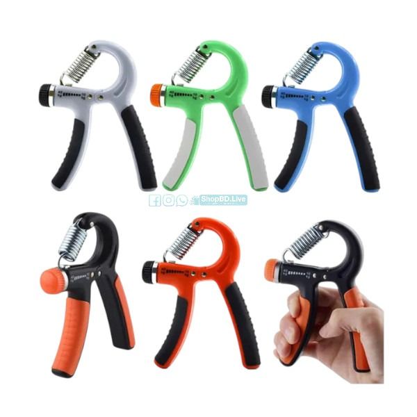 Adjustable Hand Grip Strengthener with Counter – 5kg to 60kg Power Exercise Gripper for Wrist, Forearm & Finger Training