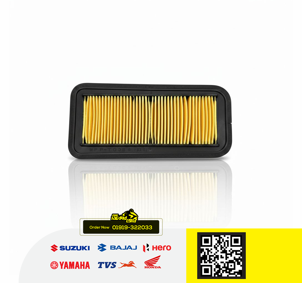 Air filter for Yamaha FZS V2, FZS V3, FZS V4, FZX & Fazer V2 bike._img_0